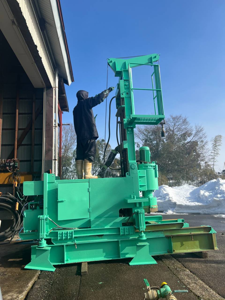 青空の下でメンテナンスDAY！！！